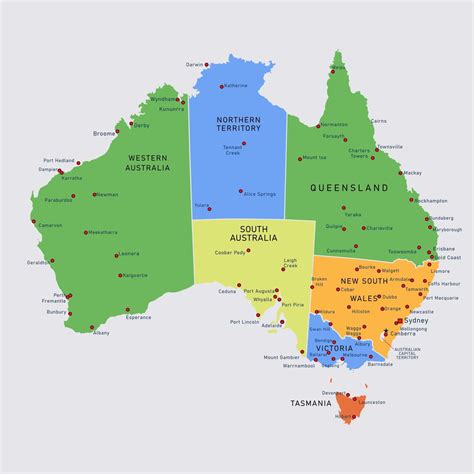 Mapa de Australia devastada por Kaiju