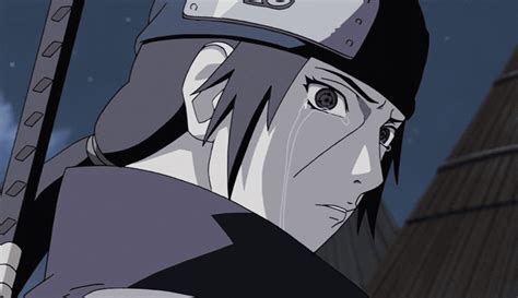 Itachi confrontando a su clan