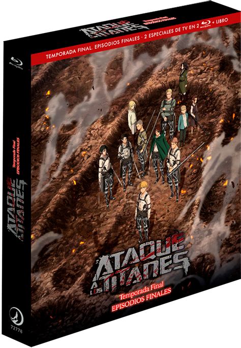 Edición coleccionista Blu-Ray de Ataque a los Titanes Temporada 2