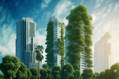 Ciudad Draseal con edificios sobre árboles