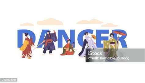 Ilustración de Kikunojo con su atuendo de samurái