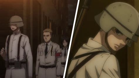 Oficiales marleyanos discutiendo después de la guerra