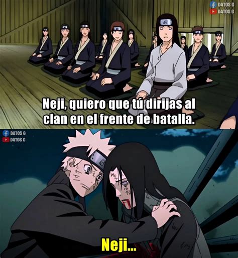 Ilustración de la estructura del Clan Hyūga con la Rama Principal y Secundaria