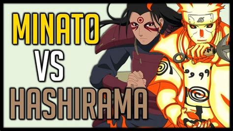 Comparación de poder entre Minato y Hashirama