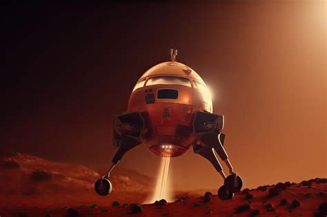 Nave espacial de Bulma aterrizando en el Planeta Vegeta