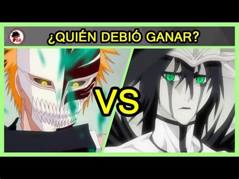 Batalla entre Ichigo y Ulquiorra