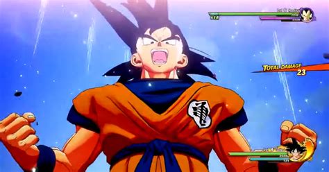 Gokú y Raditz en combate