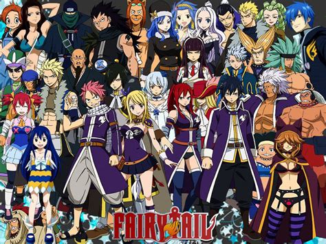 Presentación del equipo principal de Fairy Tail