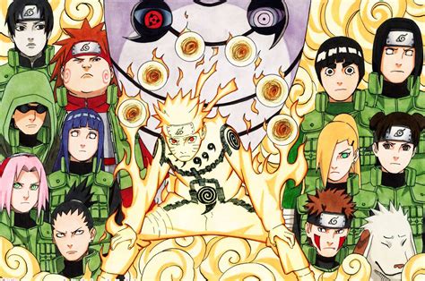 Diagrama de la Cuarta Gran Guerra Shinobi
