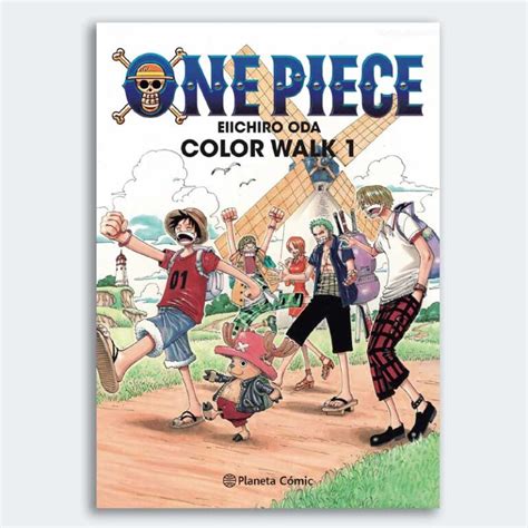 Portada del libro de arte de One Piece a color