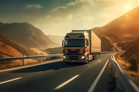 Camión en una carretera alemana