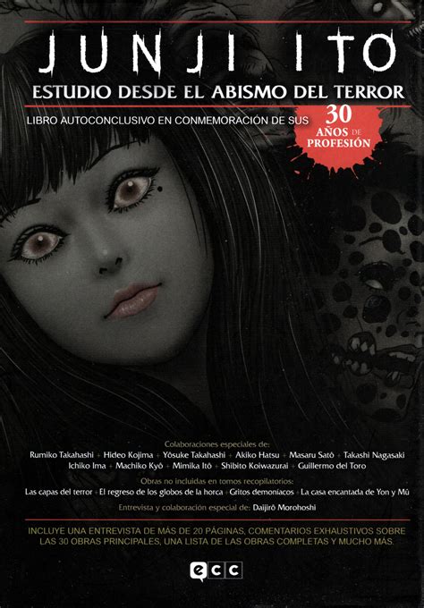Portada del libro Junji Ito. Estudio desde el abismo del terror.