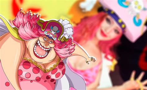 Ilustración de Big Mom en su infancia