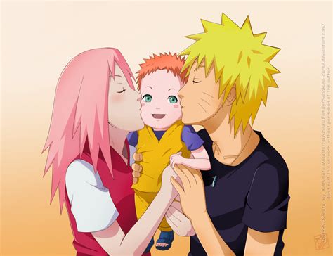 Naruto y Sakura en un mundo alternativo