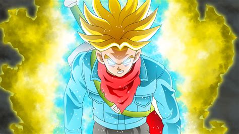 Trunks del Futuro en Super Saiyan Rage
