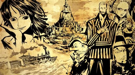 Sanji planeando el rescate de Robin en Water 7