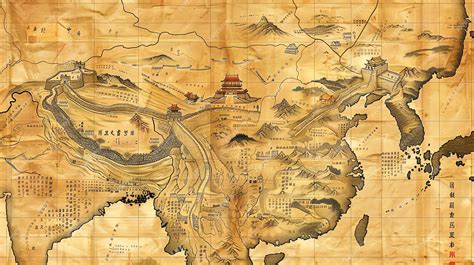Mapa antiguo de China