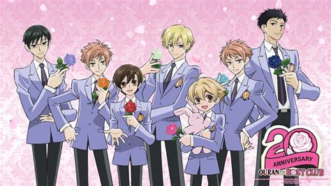 Miembros del Host Club de Ouran High School Host Club