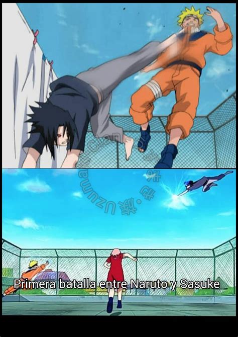 Comparativa de poder entre Naruto y Sasuke