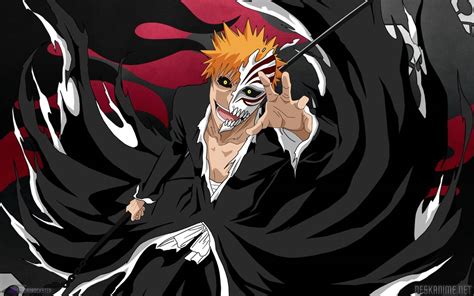 Ichigo Kurosaki fusionado con su Hollow