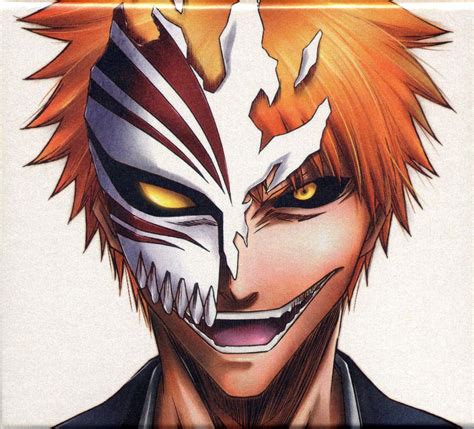 Ichigo Kurosaki con la máscara Hollow descontrolada