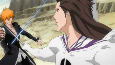 Ichigo y Aizen en combate final