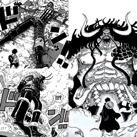 Luffy luchando contra un oponente