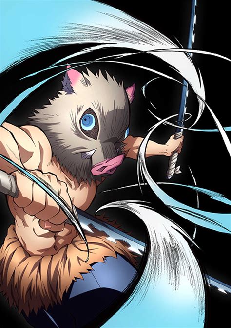 Inosuke Hashibira luchando