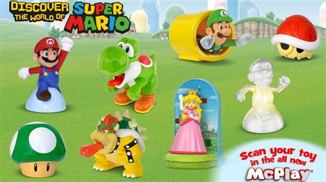 Juguetes de Super Mario Galaxy de McDonald's