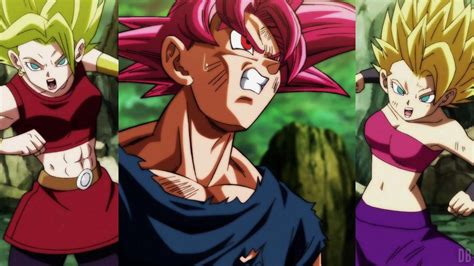 Gokú invitando a Kale a unirse al combate