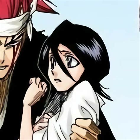 Ilustración de Rukia y Renji de niños en el Rukongai