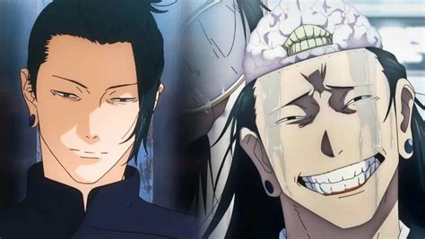 Kenjaku poseyendo el cuerpo de Geto