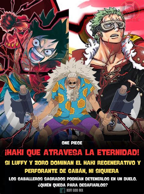 Rayleigh entrenando a Luffy en el uso del Haki