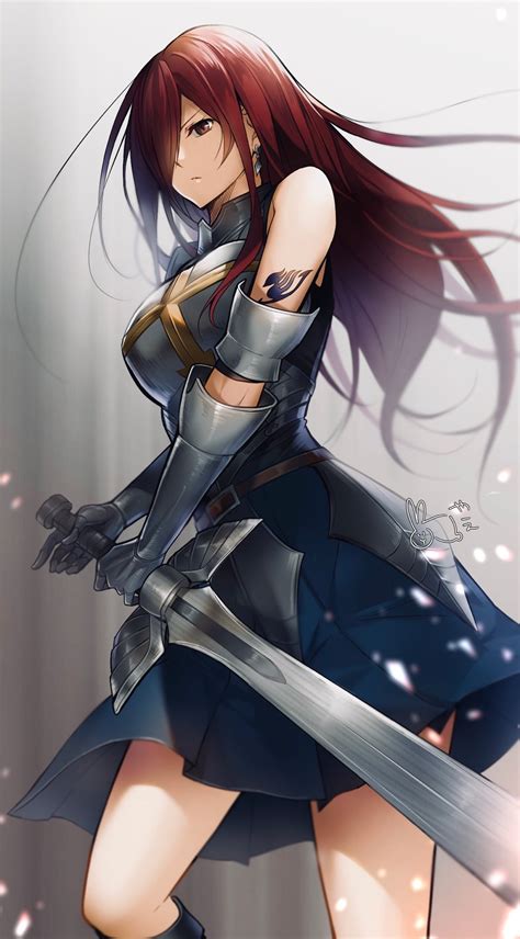 Erza liderando a Fairy Tail