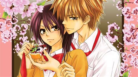 Pareja de manga shojo enamorados