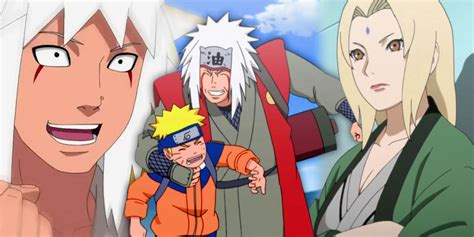Jiraiya, Naruto y Tsunade