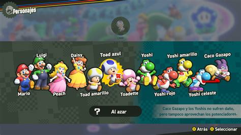 Lista de personajes jugables y sus transformaciones