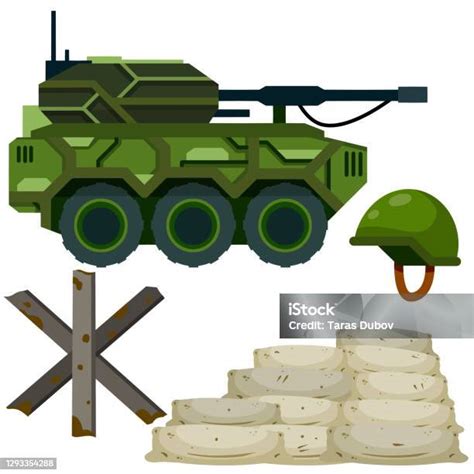 Ilustración del Demonio Tanque y sus armas