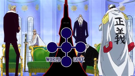 Estructura jerárquica del Gobierno Mundial en One Piece