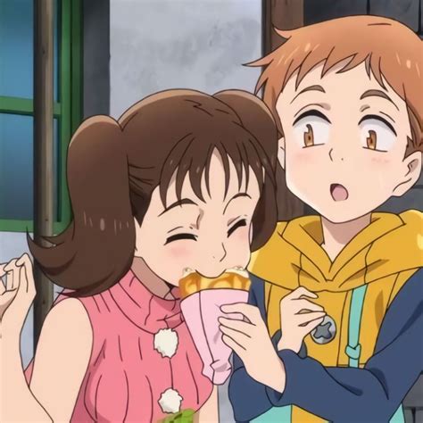 King besando a Diane