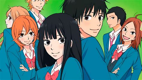 Cartel promocional de Kimi ni Todoke con los protagonistas