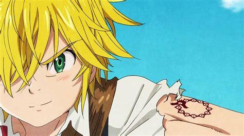 Meliodas con su símbolo del Dragón