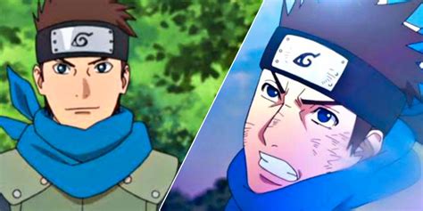 Konohamaru en su juventud con Naruto