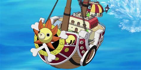 Nami y Sanji en el Thousand Sunny