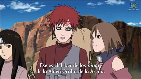 Gaara y Matsuri trabajando juntos