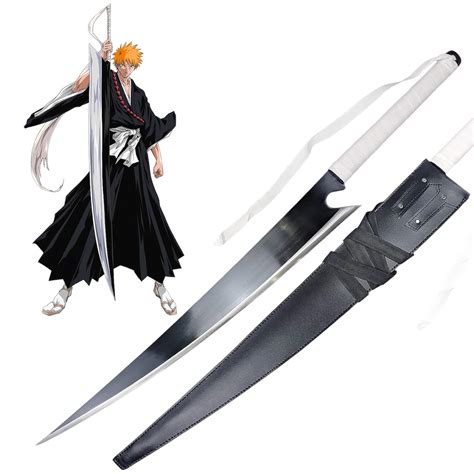 Ichigo Kurosaki con Zangetsu en Shikai