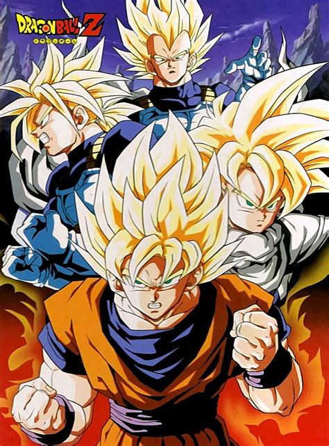 Goku, Vegeta y Trunks