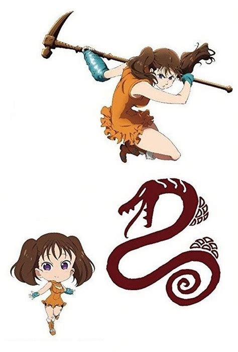 Diane, la Serpiente de la Envidia, rodeada de tierra