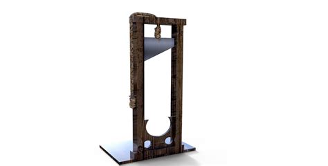 La guillotina como símbolo del destino trágico