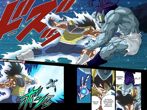 Bardock luchando contra Gas